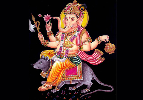 The vehicles of the gods and goddesses in Hinduism are animal mounts that the gods goddesses ride.  All the Hindu gods and Hindu goddesses are represented as using vahanas to separate themselves; each vehicle is very different and even more symbolical. 